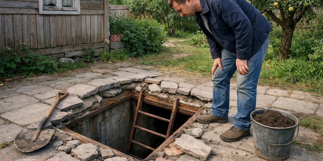 Мужчина постоянно слышал странные звуки под подъездной дорожкой, вот что он там обнаружил