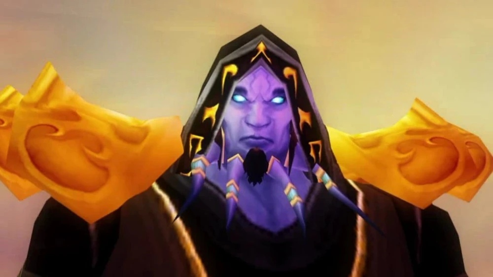 Акама, прежде чем он мутировал в сломанный драенеи.