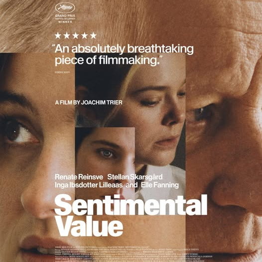     Фильм-претендент на «Оскар» «Сентиментальная ценность» покажет Первый канал