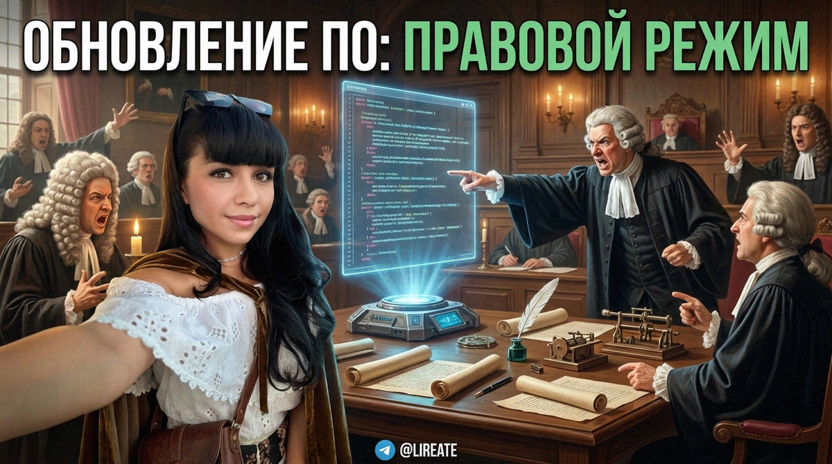    Обновление программного обеспечения и правовые аспекты версий Лирейт