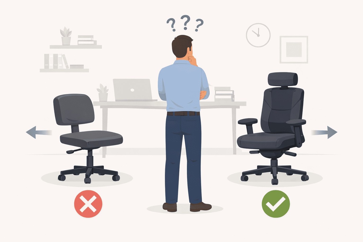 Как выбрать офисное кресло