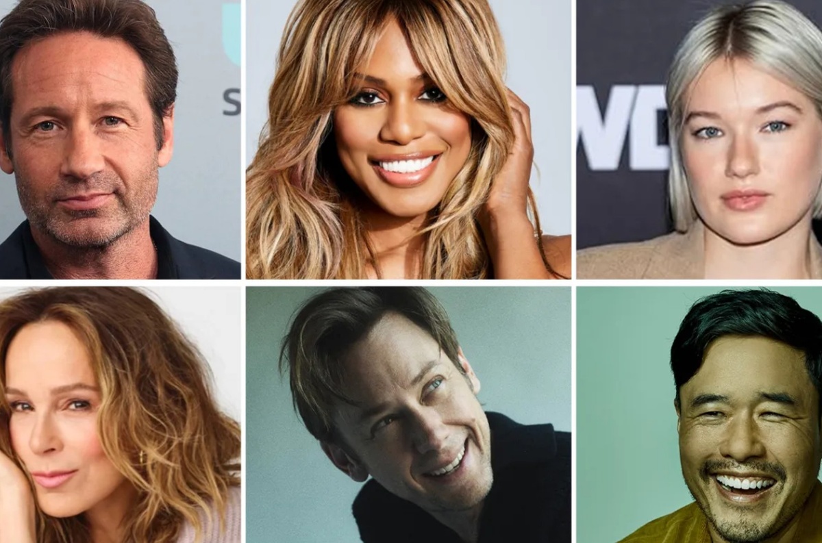 Дэвид Духовны, Лаверн Кокс, Уэст Духовны, Рэндалл Пак, Джимми Симпсон, Дженнифер ГрейИсточник: Getty/Courtesy/Getty/Storm Santos/Jonny Marlow/Andrew Eccles (Deadline)