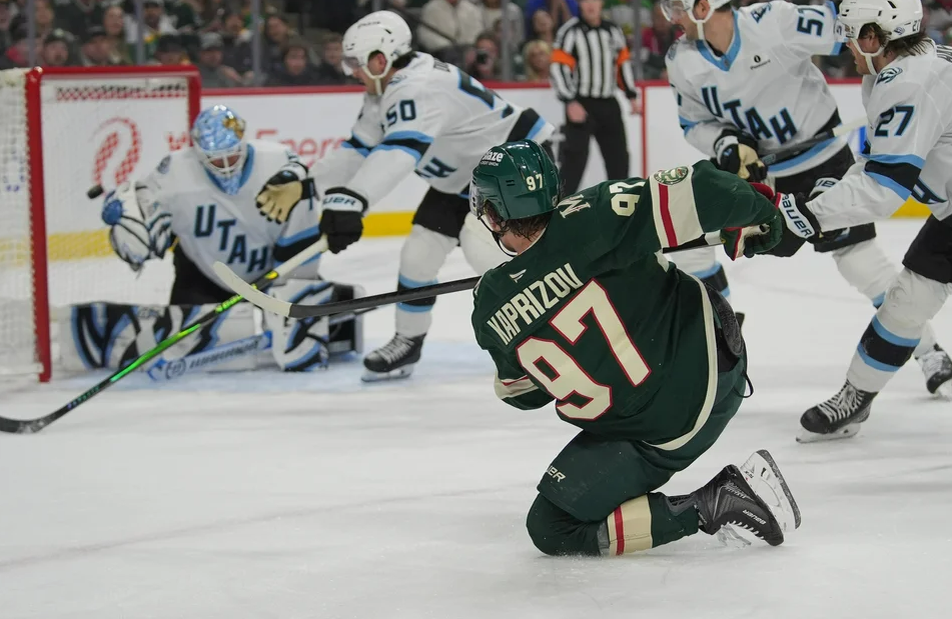 Кирилл Капризов забил в ворота "Юты". Фото: соцсети