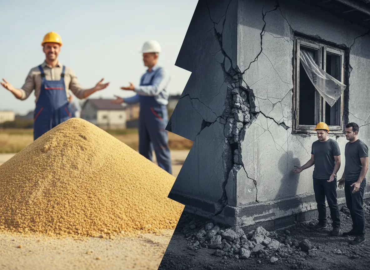 А какой здесь песок?