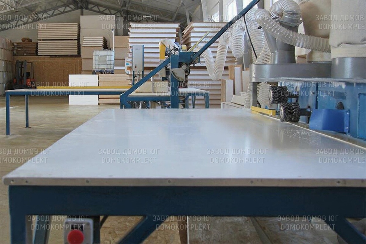 СИП-панели производят в заводских условиях