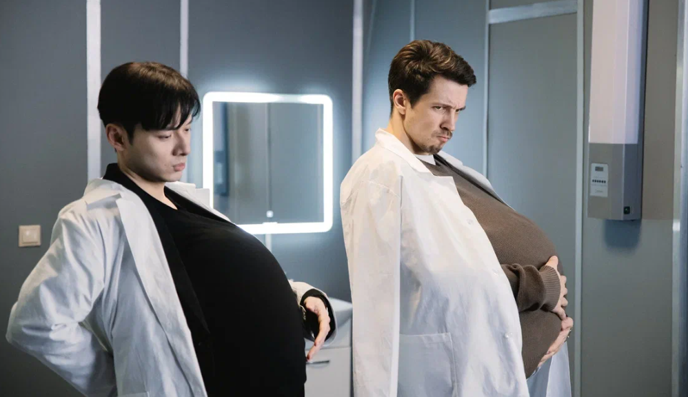 На прощадке проекта.