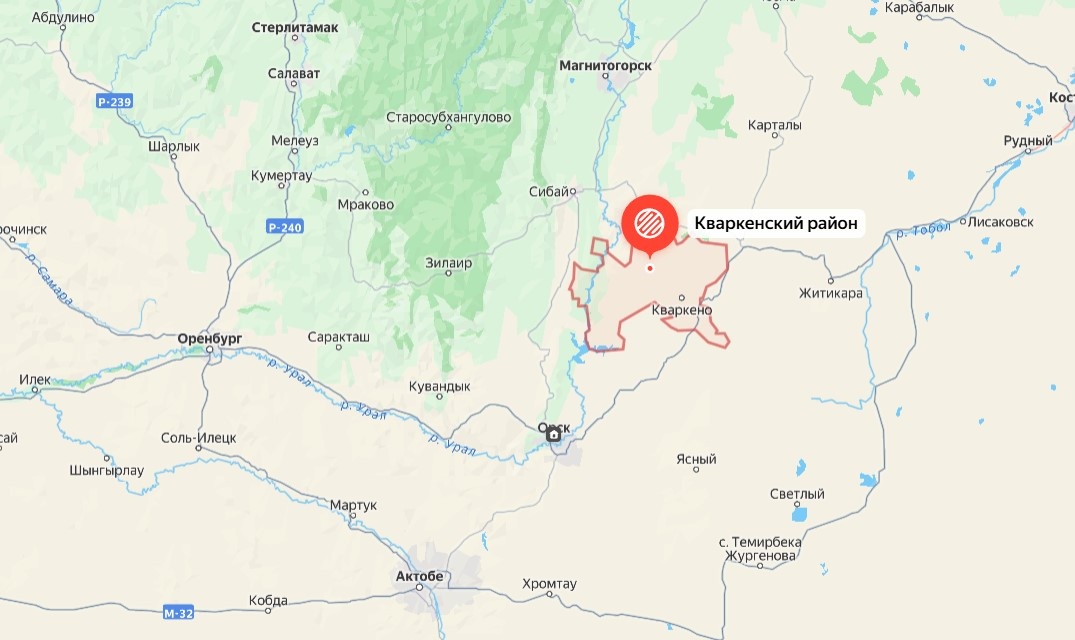    С 13:00 из-за метели временно закрыты трассы в Кваркенском районе