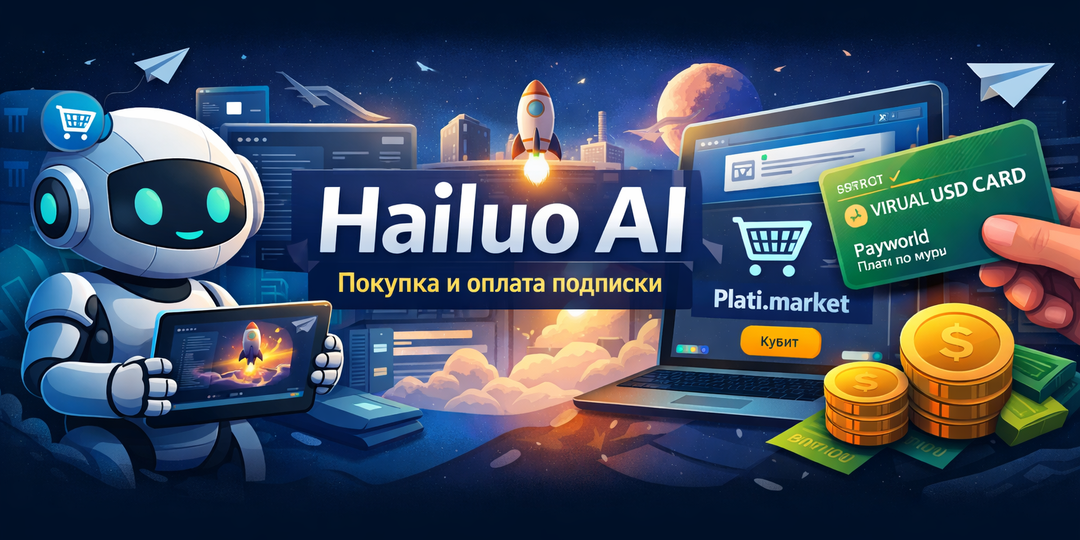 Подписка Hailuo AI для России - покупка, оплата и управление доступом для новичков