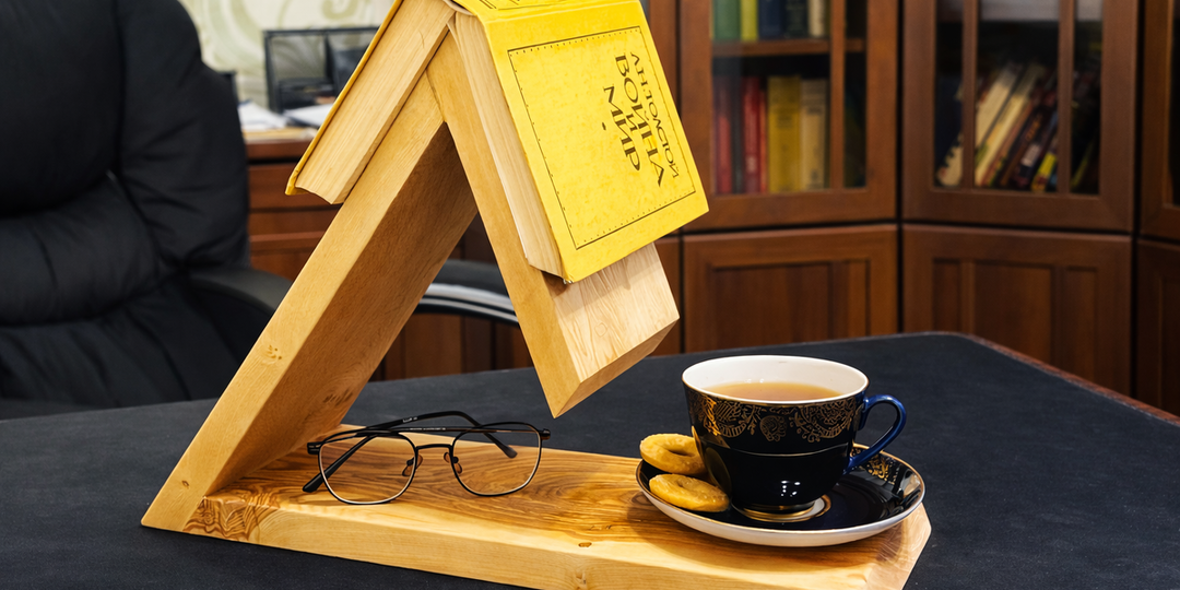 Одна доска, ноль опыта и немного времени: мастерим подставку для книг своими руками