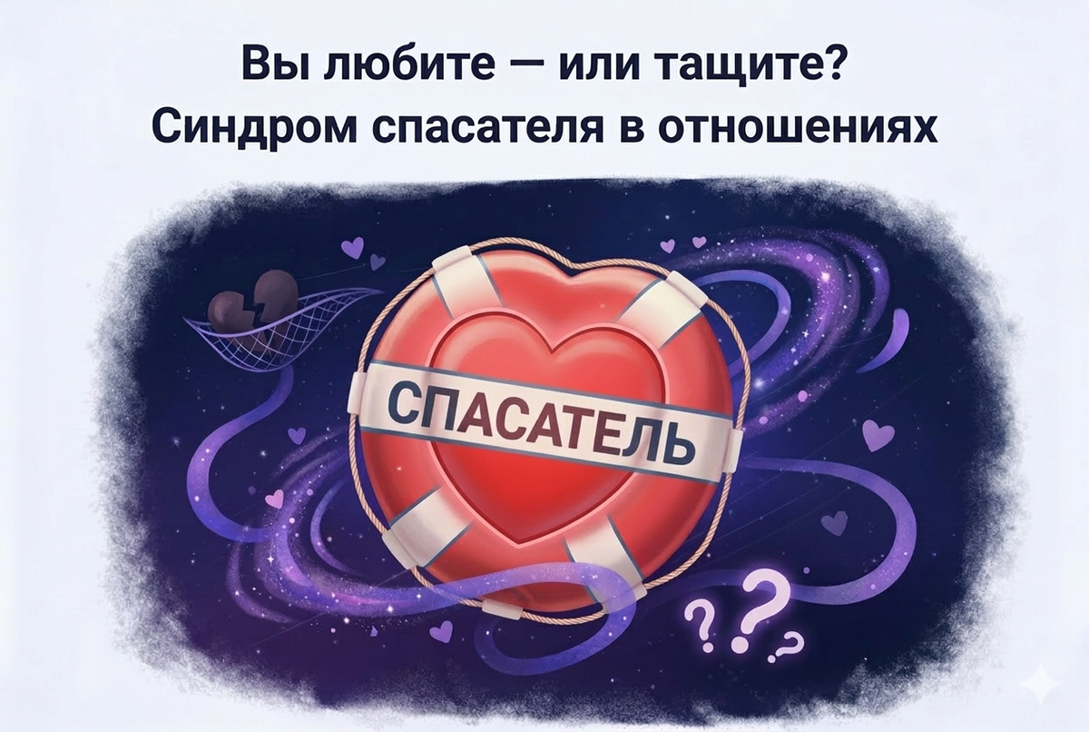 спасатель в отношениях 