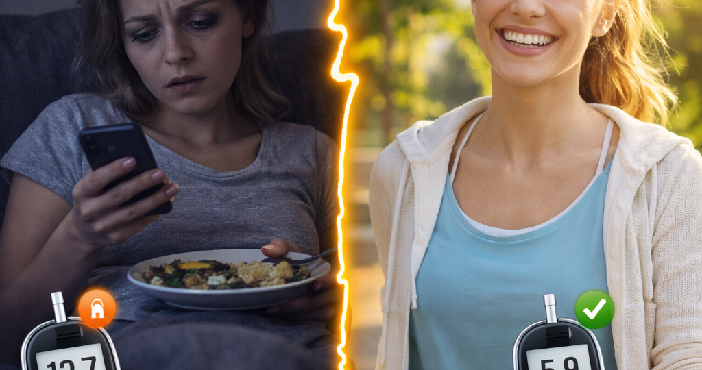 Сахар растёт не от сладкого, а от этой вечерней привычки