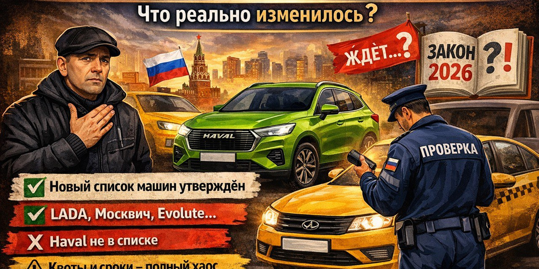 Локализация такси с 1 марта 2026 года: закон вступил в силу - что реально изменилось?