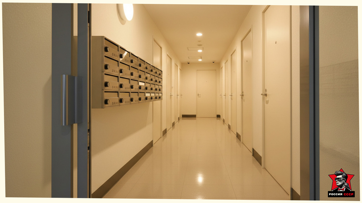 Подъезд в Японии