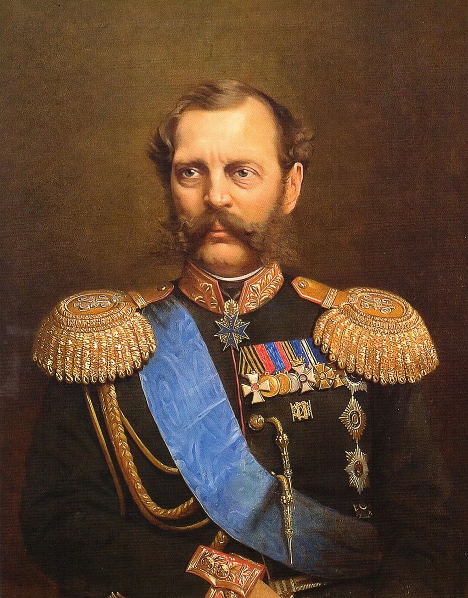 Павел Антонов. Портрет императора Александра II в общегенеральском мундире. 1875. Из коллекции ГМЗ «Царское Село»