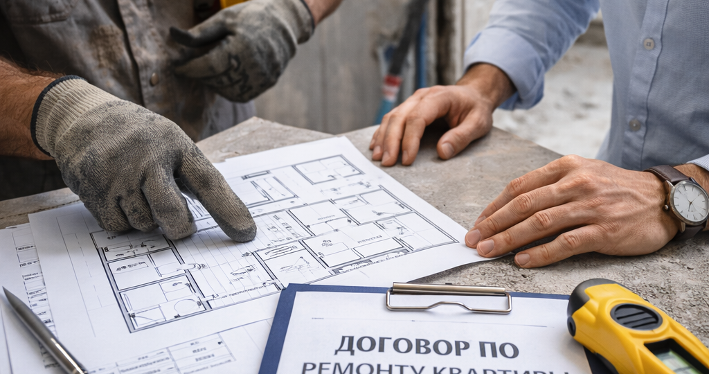 Главные ошибки при выборе подрядчика на ремонт квартиры