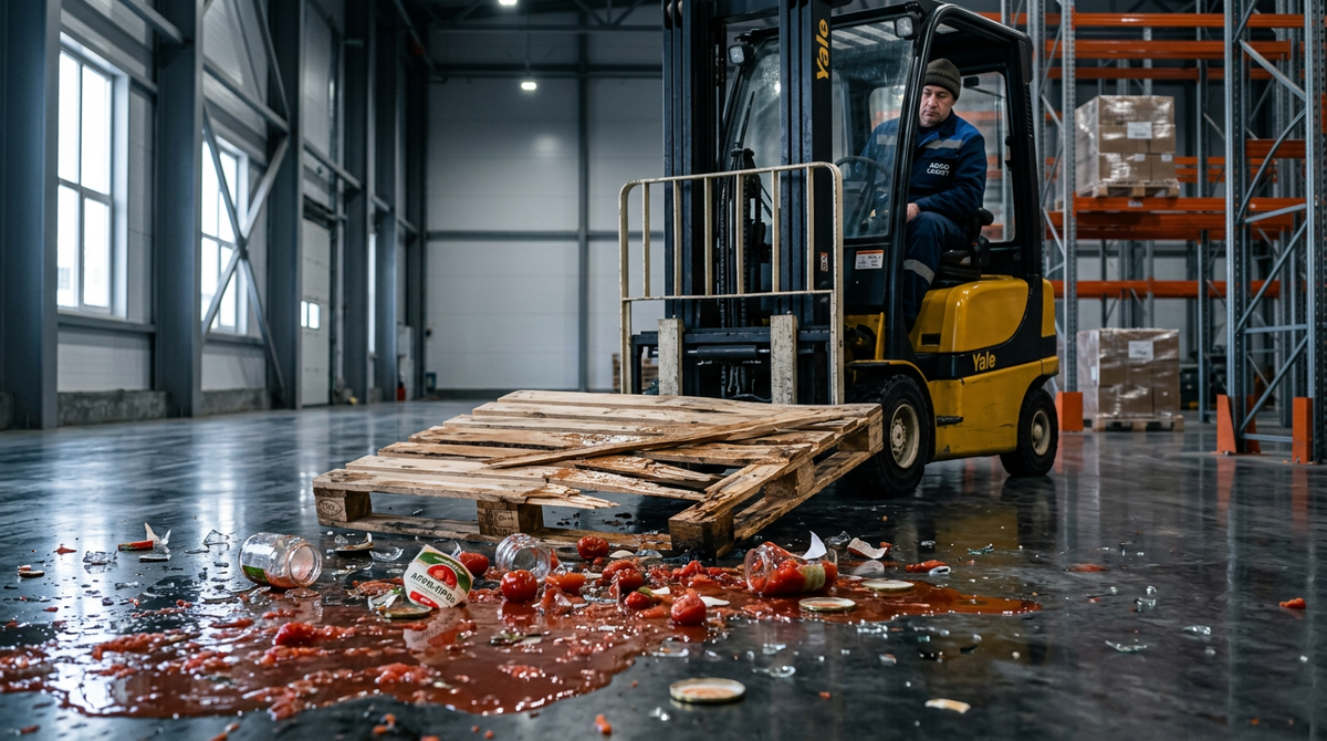 Разбилось - ну и ладно. Сгребаем мусор в угол.