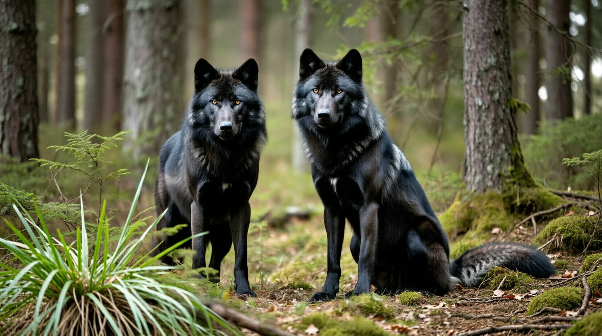 В их желтых глазах — холод тысячелетий и генетическая тайна, доставшаяся от древних собак. 