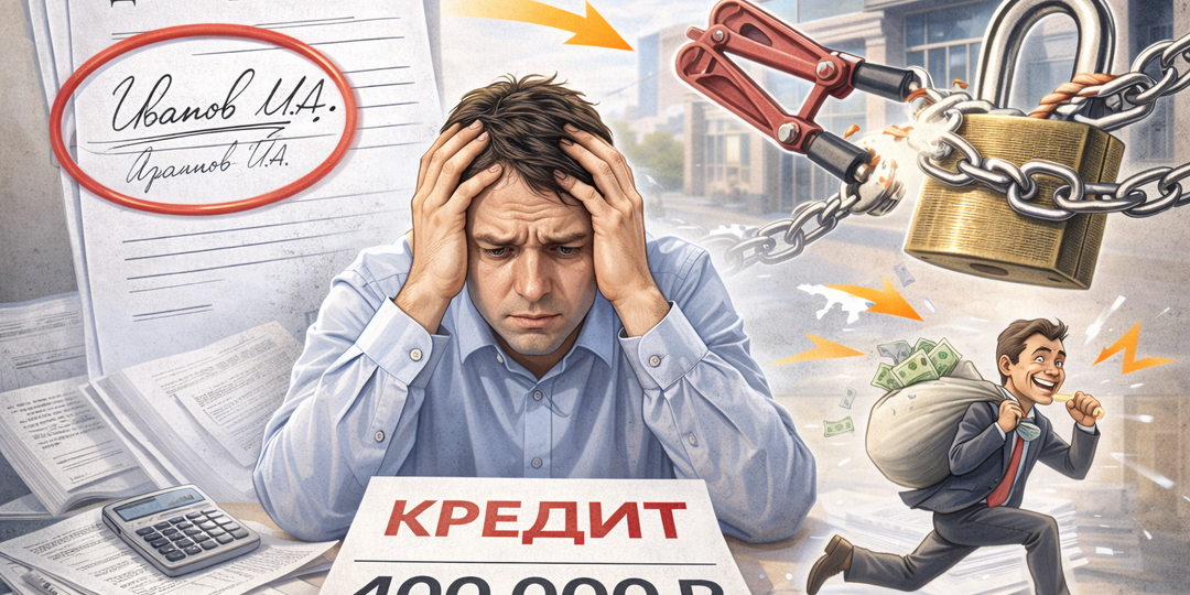 «Из-за чужой подписи в договоре остался должен банку 400 тысяч». Как не платить чужой кредит