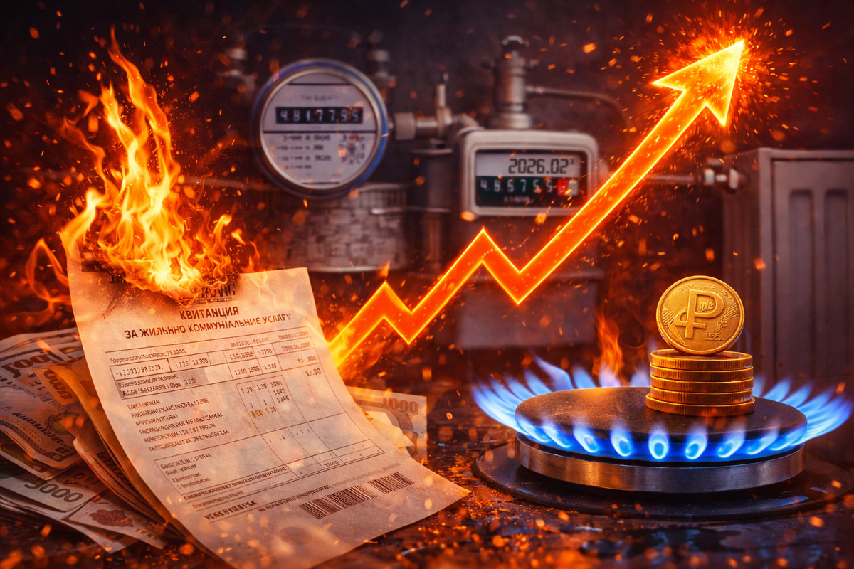    Рекордный рост тарифов ЖКХ. Фото: нейросеть