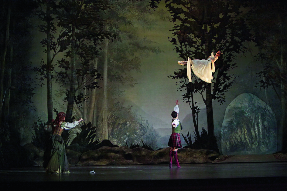 Балет "Сильфида" в Большом театра. Взято: Яндекс.Картинки