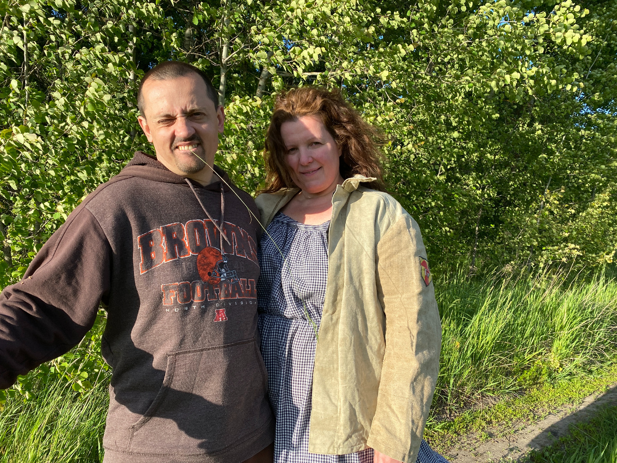 Два блогера из деревни.