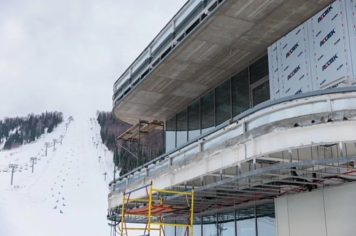    В Горной Шории строят горнолыжный центр для спортсменов Кузбасса