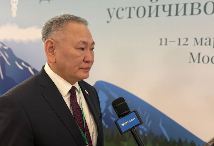   Афанасьев Сахамин Миланович, заместитель председателя Комитета Совета Федерации по федеративному устройству, региональной политике, местному самоуправлению и делам Севера. Источник фото: Союз журналистов СНГ