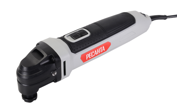 Многофункциональный инструмент (реноватор) Ресанта МФИ-400: 400 Вт, 22000 кол/мин, насадок - 4 шт, 1.5 кг, плавный пуск