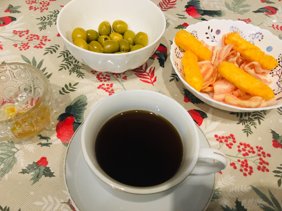 Кофе и снеки 