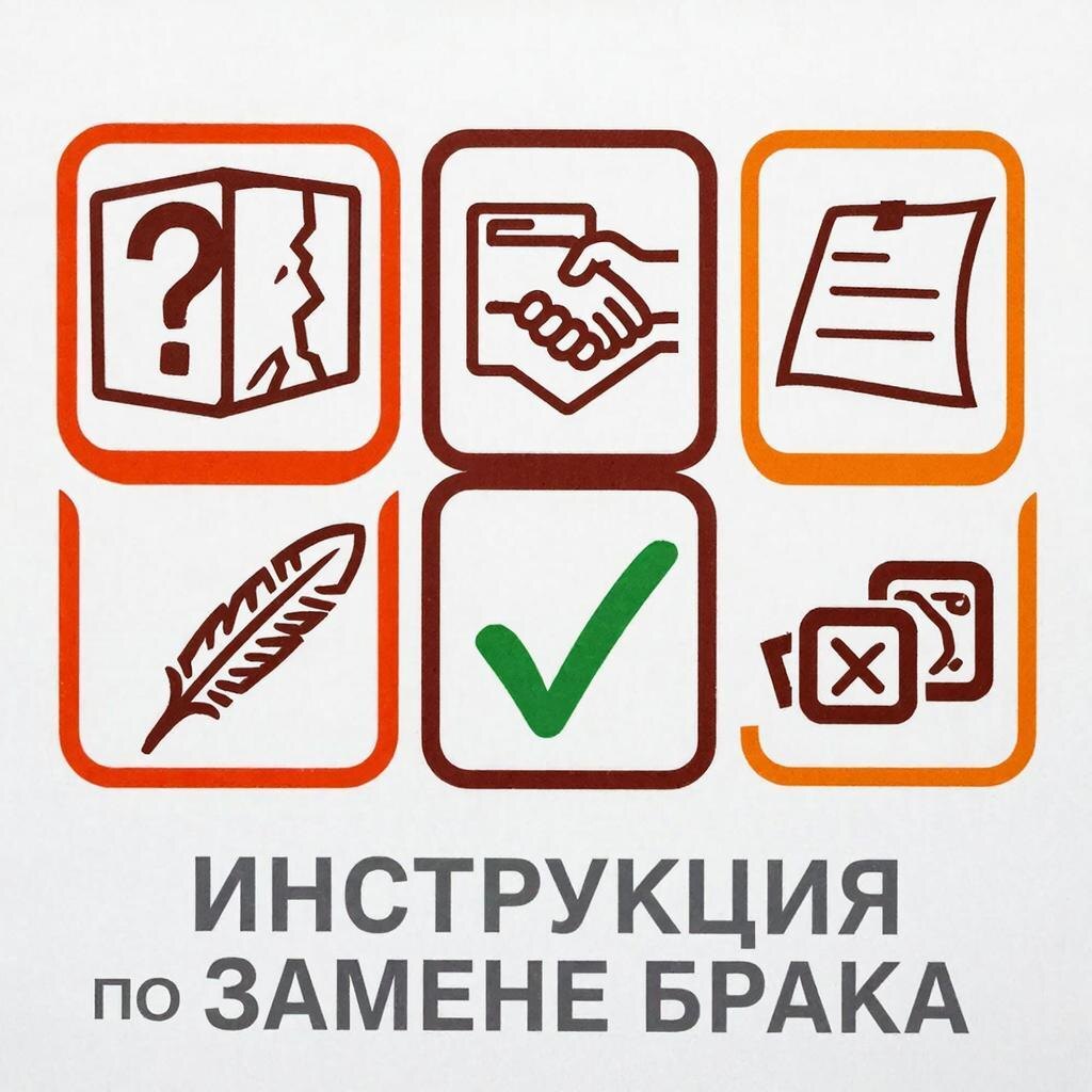Замена бракованного товара: пошаговая инструкция для покупателя