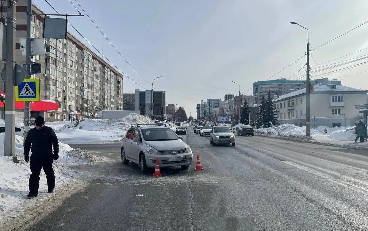    75-летнюю женщину сбили на ул. Пушкинской в Ижевске