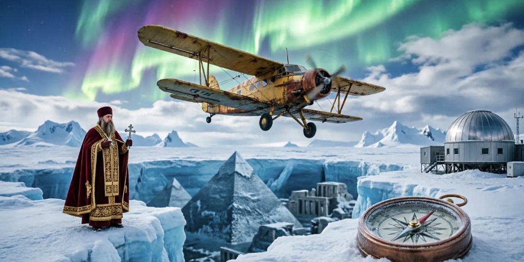 Южный полюс: почему туда не летают самолёты, что нашли подо льдом — и зачем туда ездил Патриарх