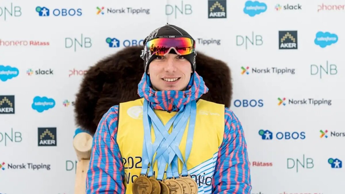    Лыжник Иван Голубков. © Пресс-служба Паралимпийского комитета России