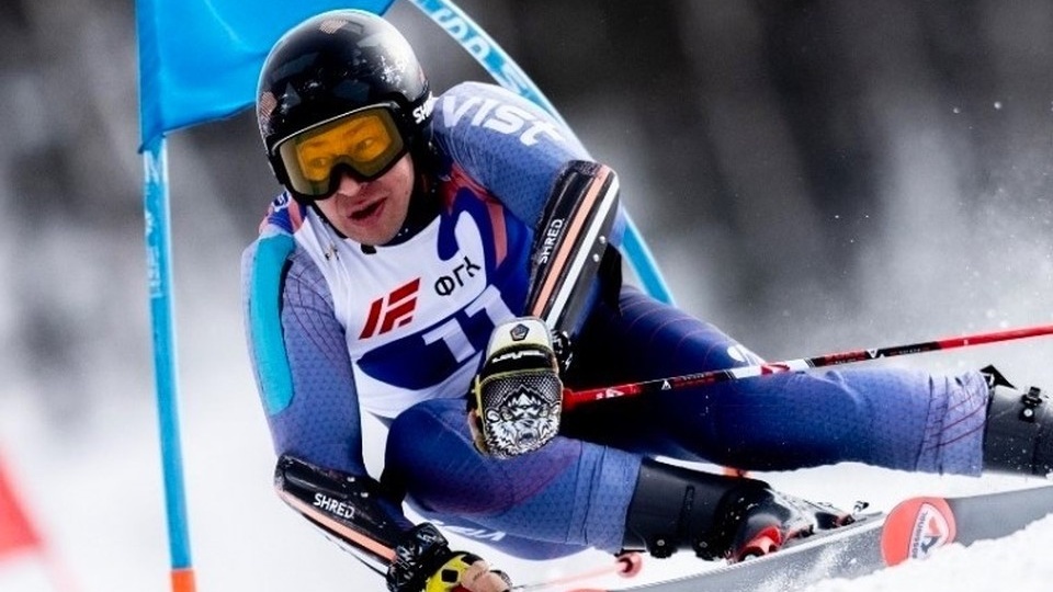 Калужский горнолыжник взял два серебра на этапах Кубка России