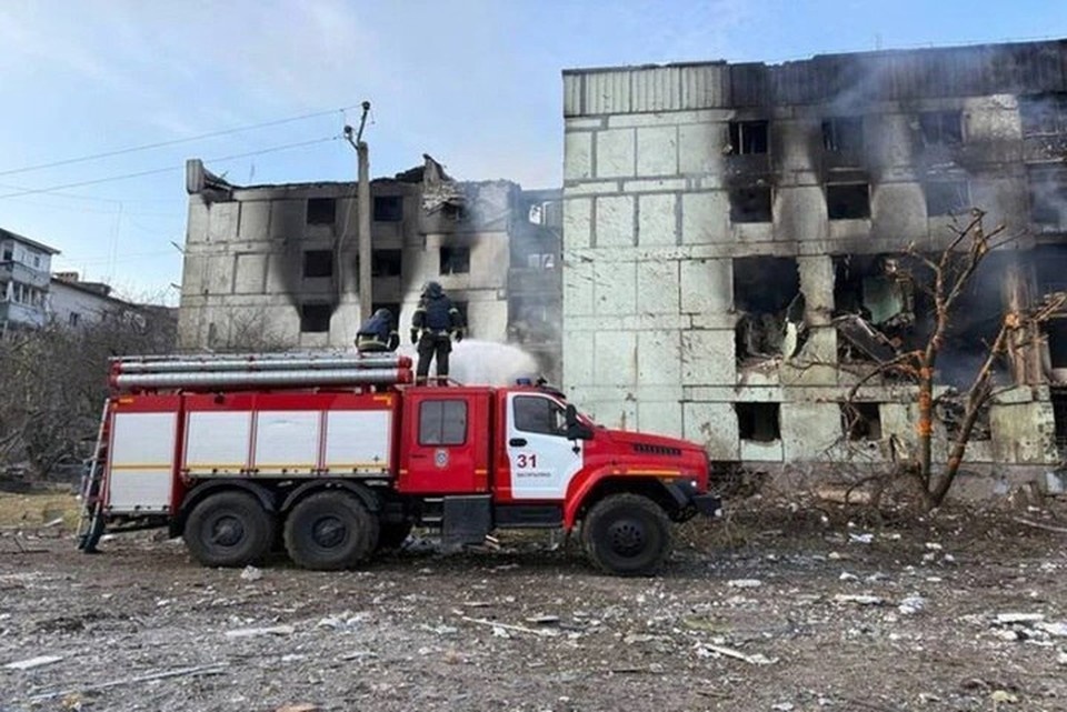    Ситуация в Васильевском районе Запорожской области остается напряженной. Фото: ТГ-канал губернатора Запорожской области Евгения Балицкого