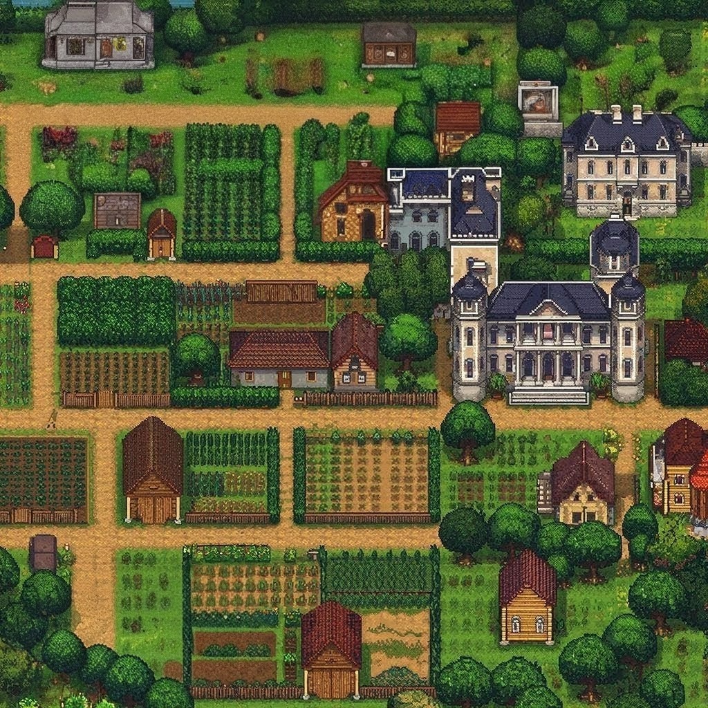 Наш посёлок с высоты птичьего полета.