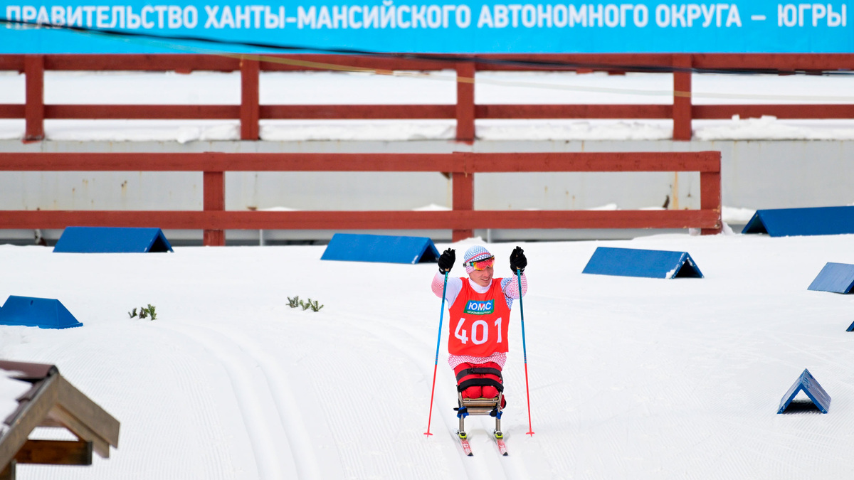    Иван Голубков соревнования биатлон паралимпиец Ханты-Мансийске РИАН