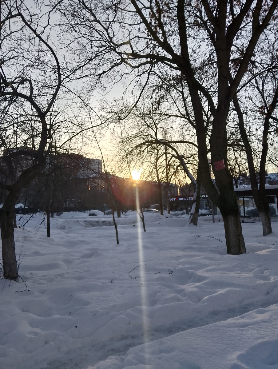 Утро, 07.35, фото автора 