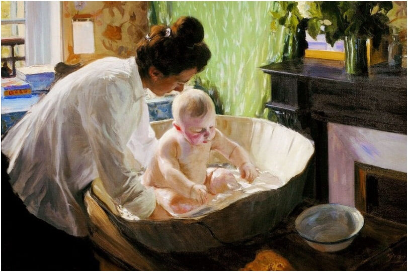     Борис Кустодиев. «Утро». 1904