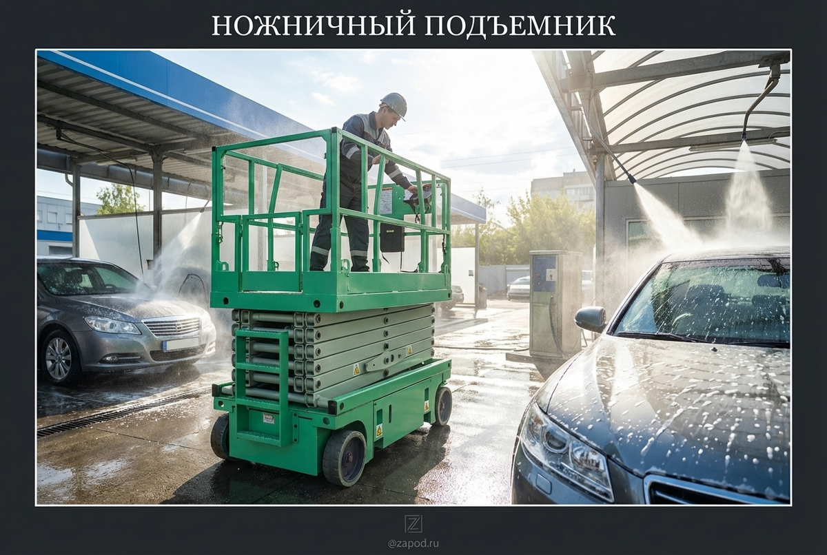    Выбор и покупка ножничного подъемника для автомобиля admin