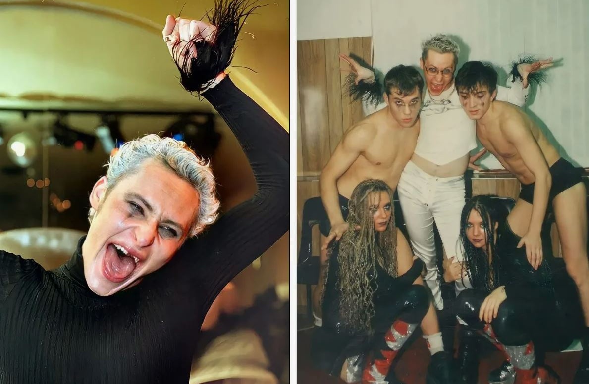 Эпатажный Шура в молодости