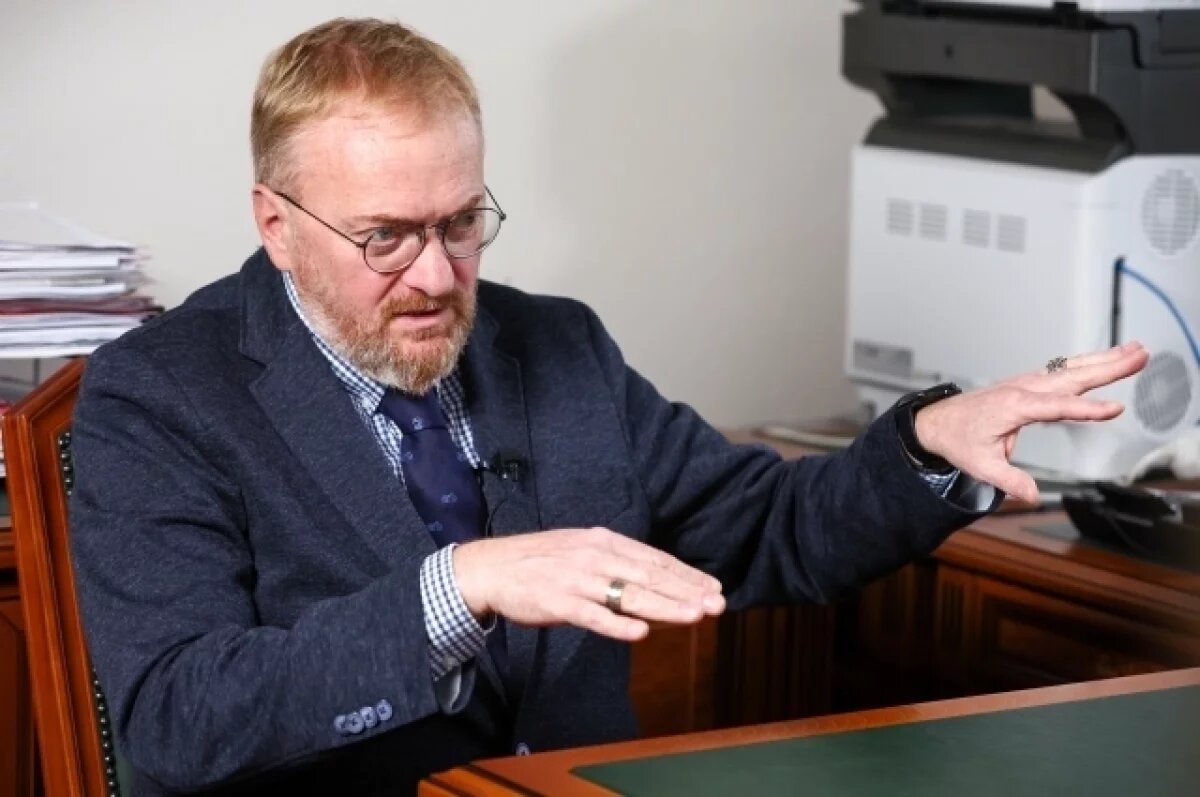    Виталий Милонов хочет снова пойти в Госдуму от Петербурга