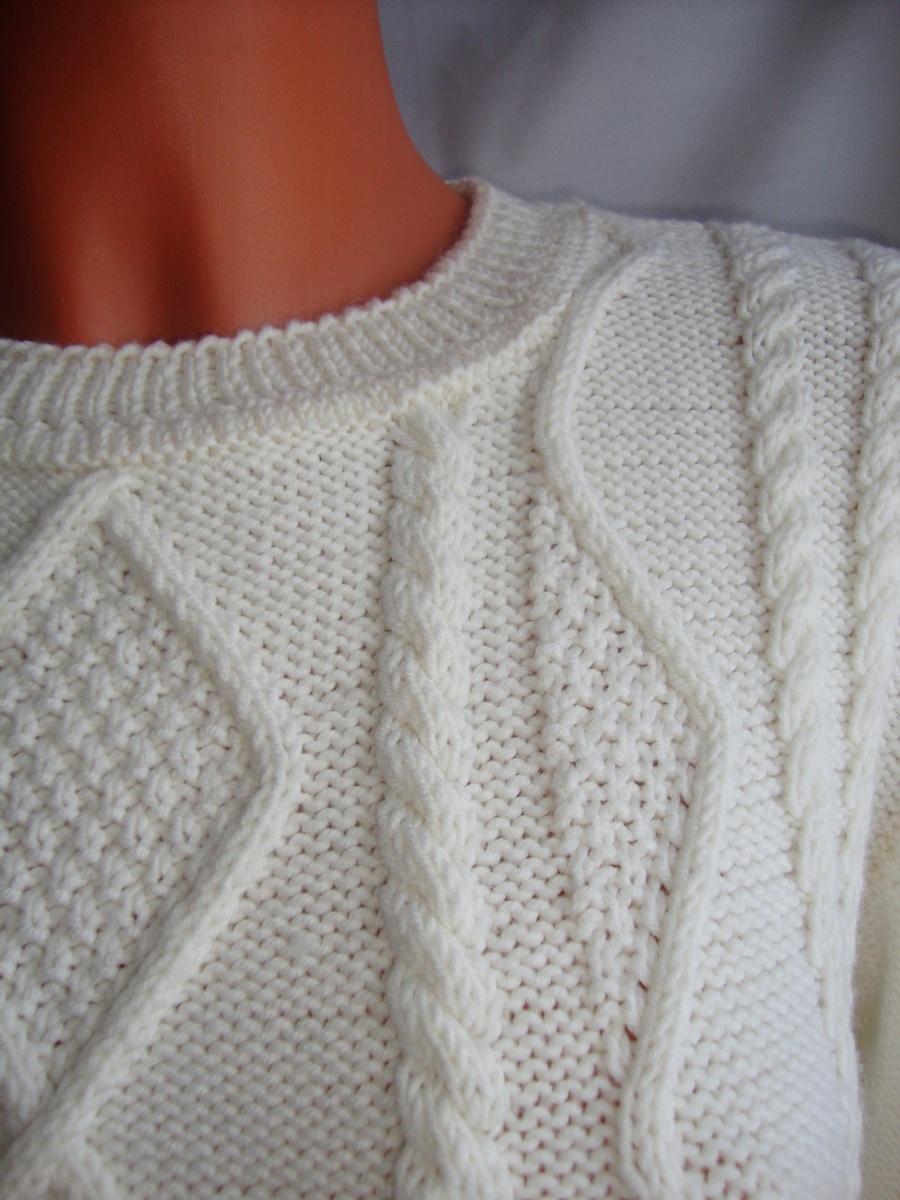 Пуловер из 100% мериноса