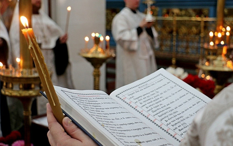 Отпевание усопшего