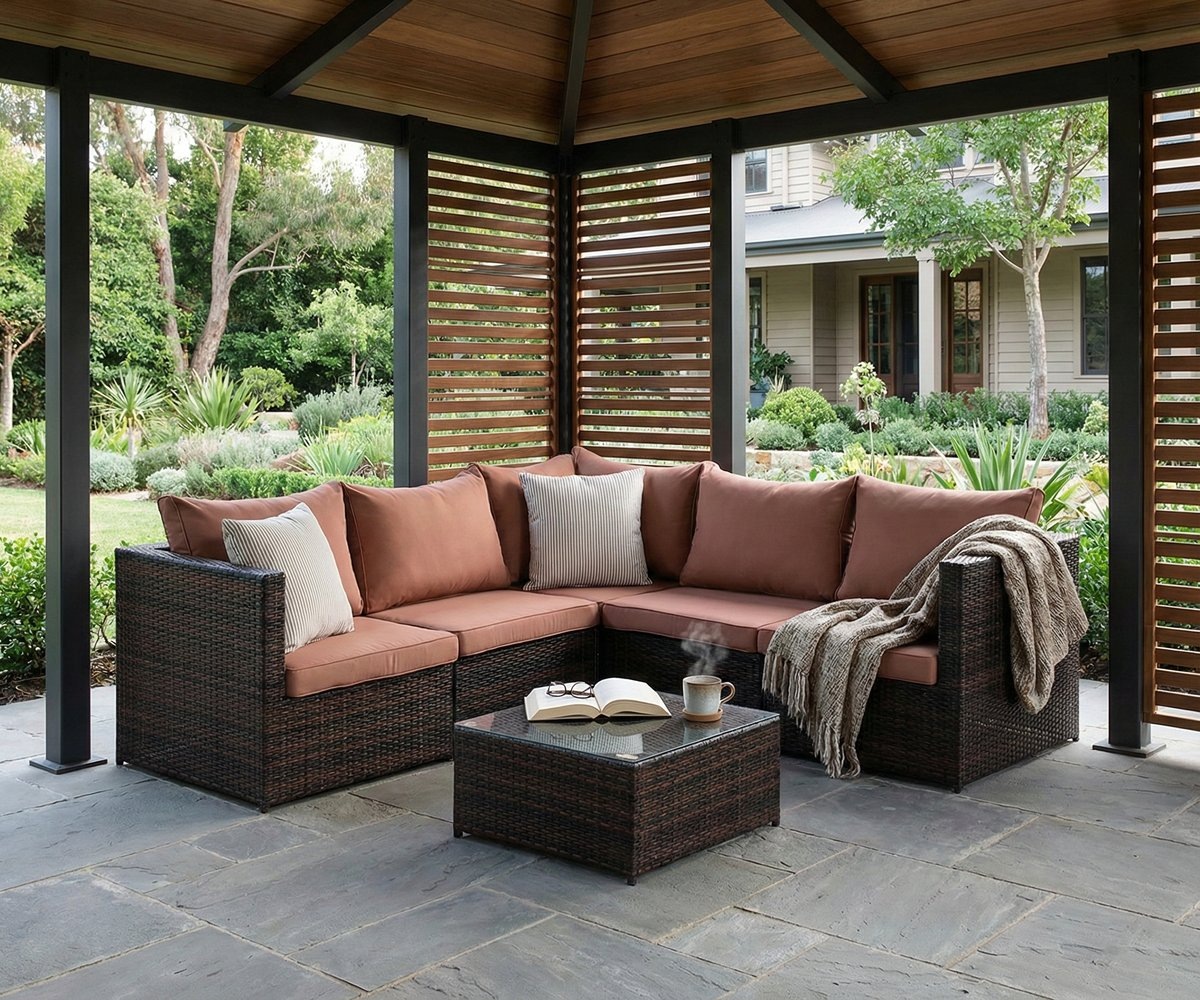 Комплект мебели из искусственного ротанга Премиум Лаунж-V