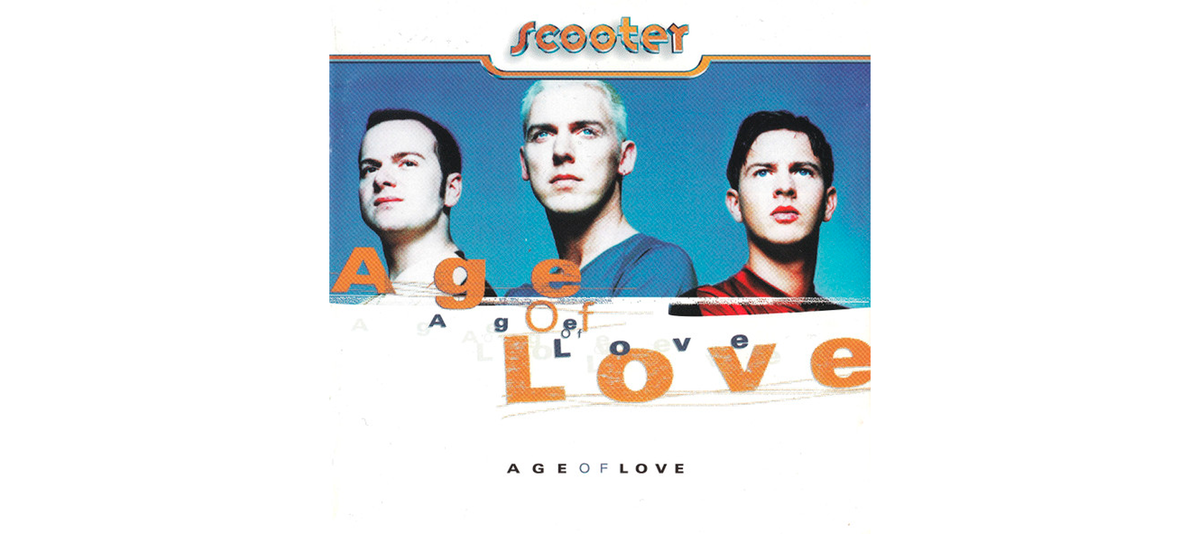 Обложка альбома The Age of Love от Scooter. Источник: www.discogs.com