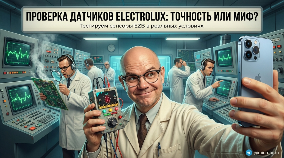    Посмотрим, как работают сенсоры в модели Electrolux EZB. as7