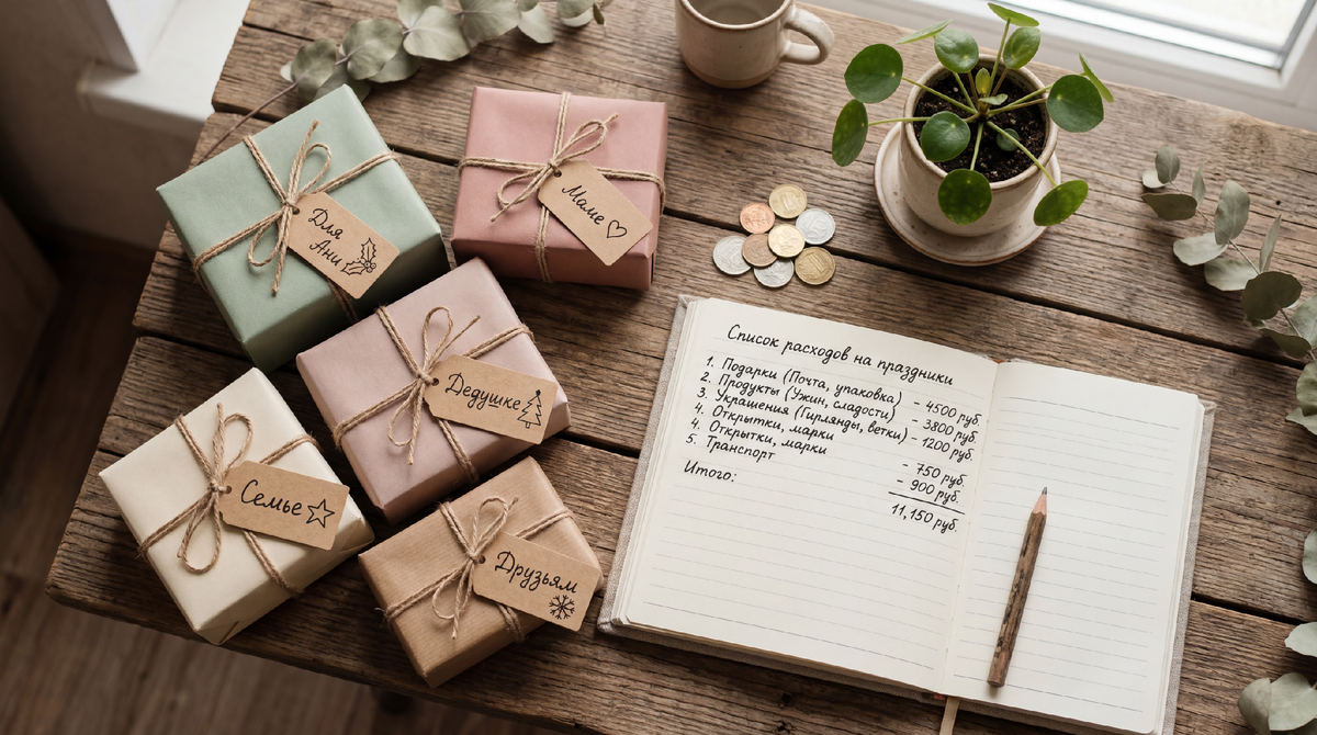 Подарки, бюджет и спокойствие в одном кадре. Никакой паники и предпраздничной суеты.