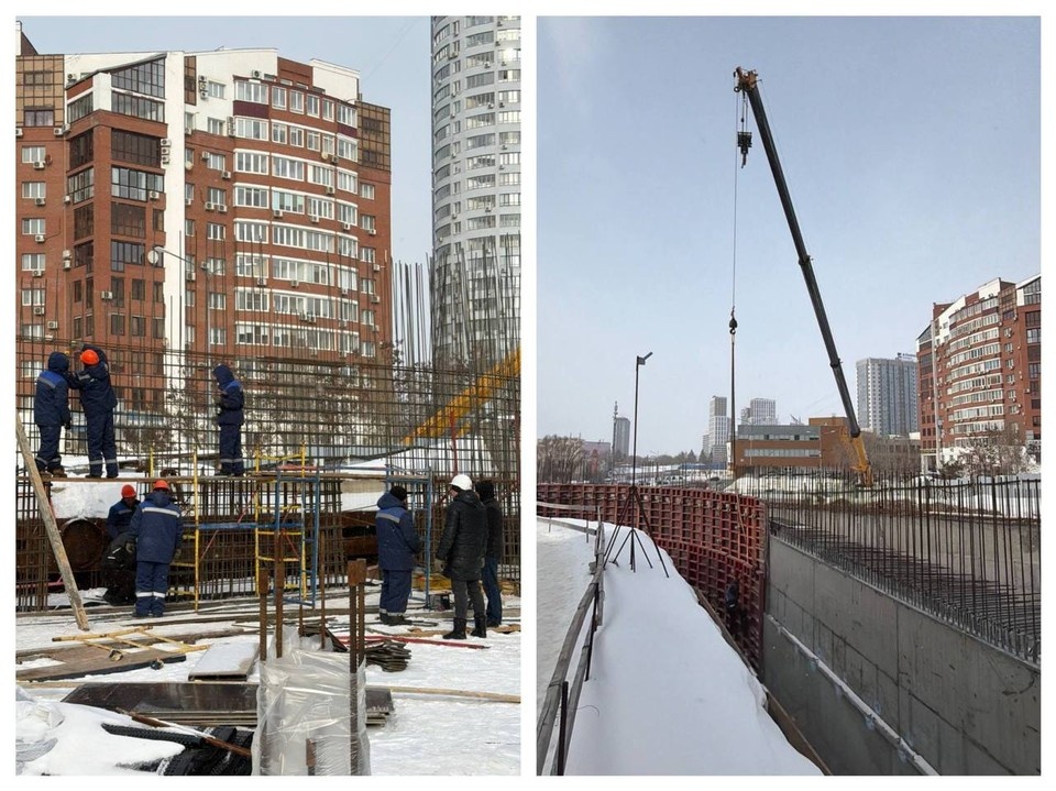    Строительство комплекса «Самара-Космическая» находится в активной фазе. Фото: минстрой Самарской области