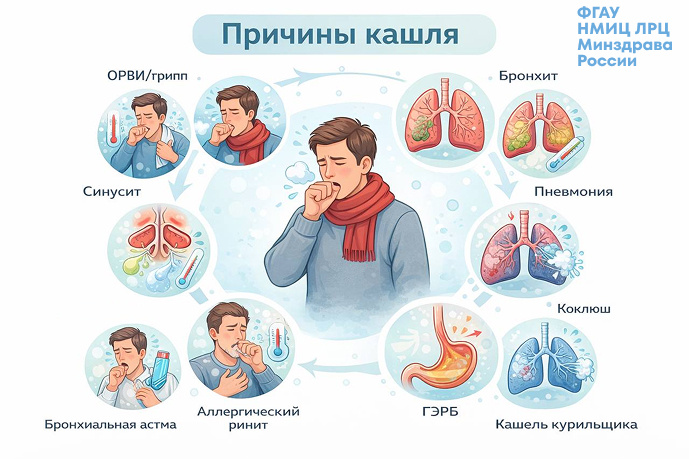 Причины кашля 